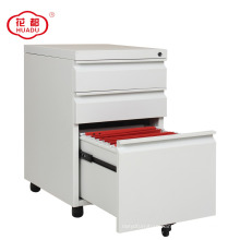 2018 hot selling high quality metal white storage file mobile drawers